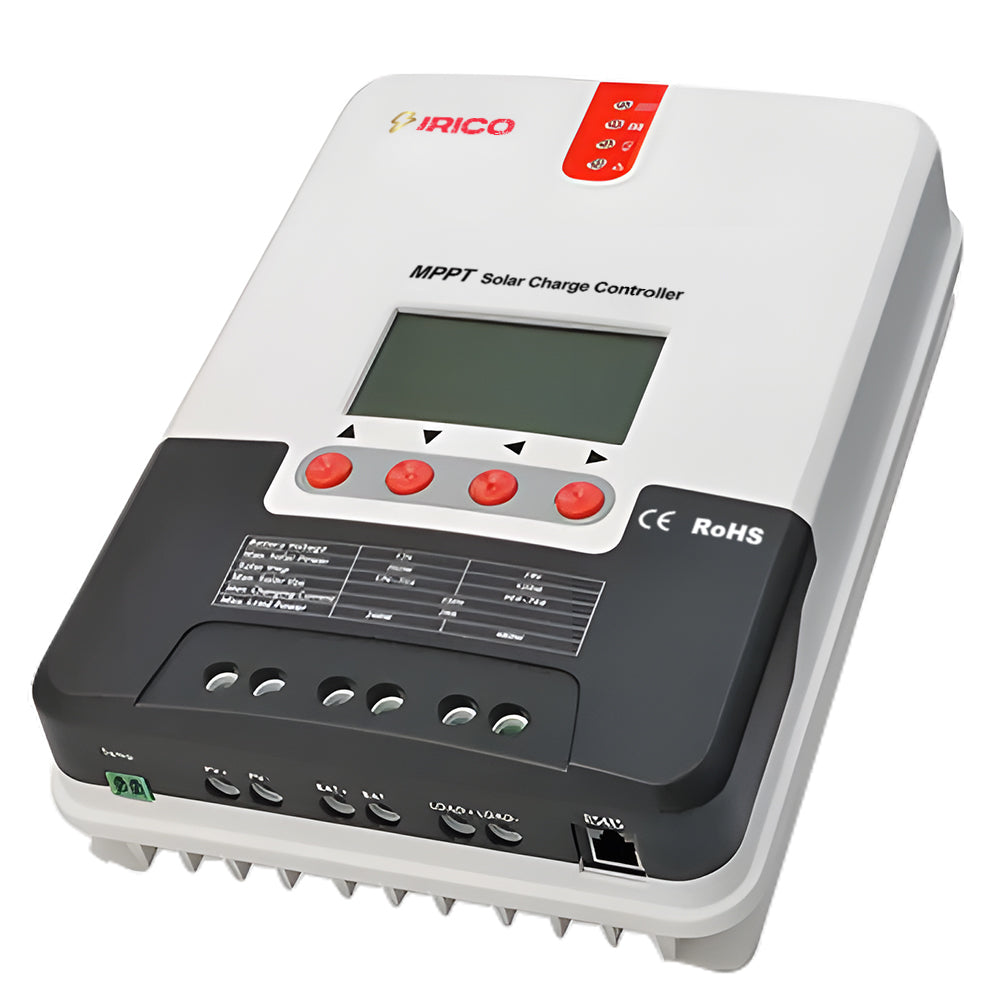 IRICO ML2420 MPPT Solar Charge Controller – 20A Efficient Off-Grid Power Solution, RS232/RS485 Compatibility, and Comprehensive Protection