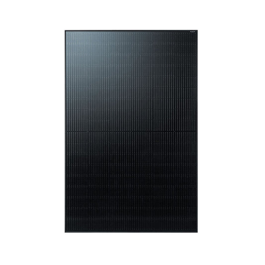 JA Solar JAM54D41 LB 455W N-Type Double Glass Bifacial Black Solar Module