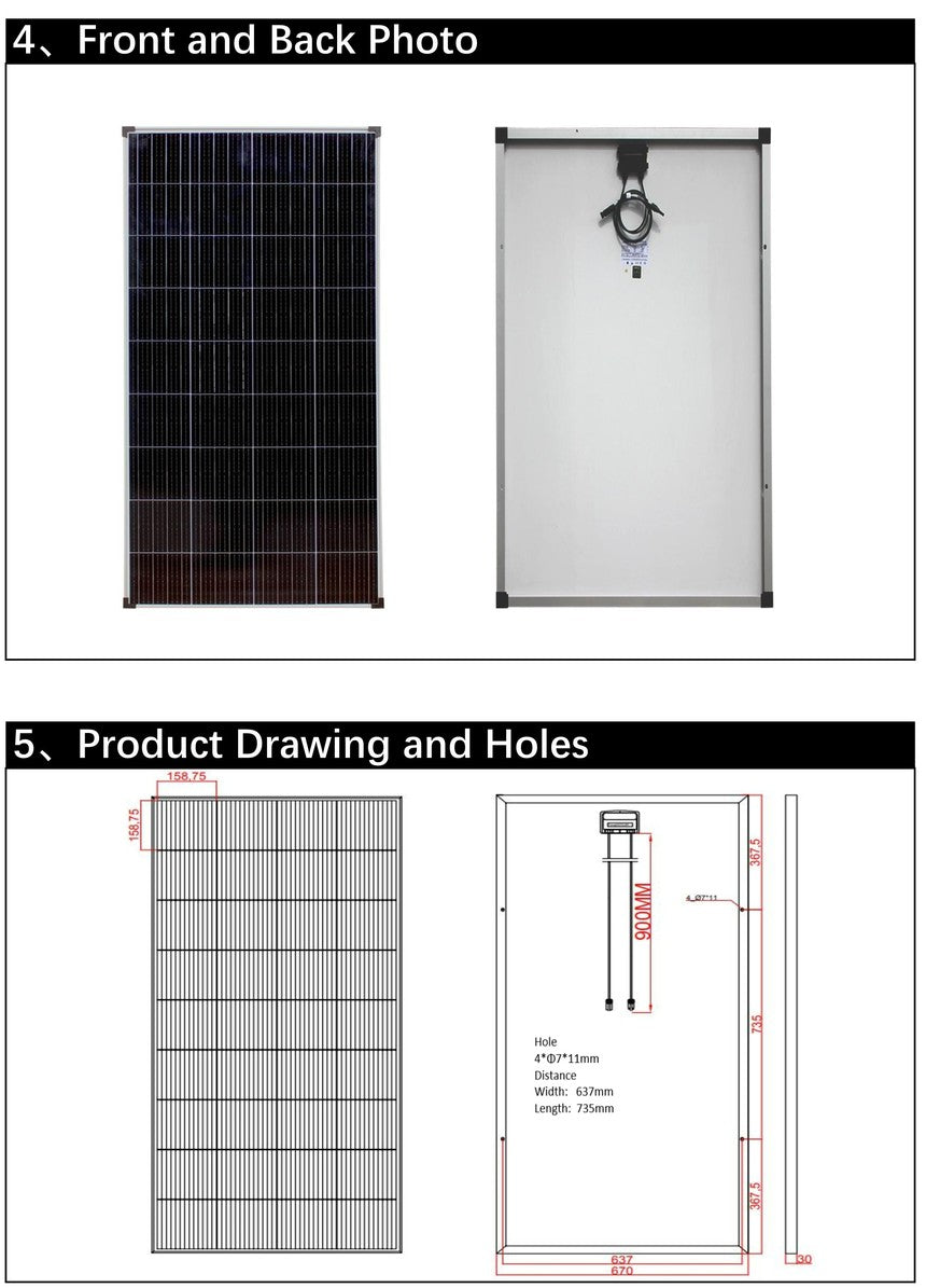 Irico 400W Mono-crystallion Solar Panels 390Watts 4 Sets (200W*2PCs*4)This is a deposit only