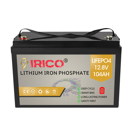 Irico Lifepo4 Lithium Iron Phosphate Battery 12V 100Ah - 1PK