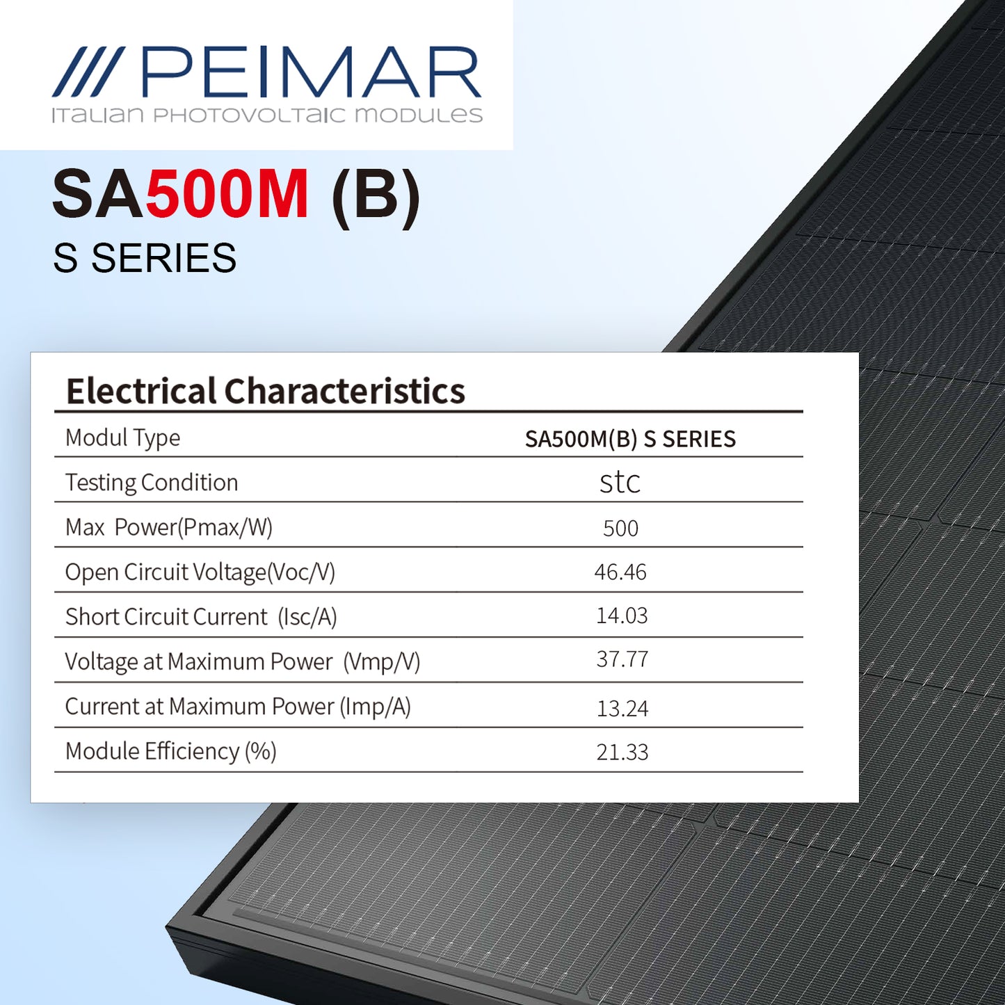 PEIMAR SA500M S SERIES Solar Panels 500W x10 | 51.2V 15kWh IRICO Power Wall x2 | 12KW SEI Series All-in-One Inverter | Complete Solar Power Kit for Home, Cabin & Off-Grid